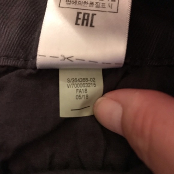 Banana Republic 6P dark grey capri pants - Picture 8 of 8